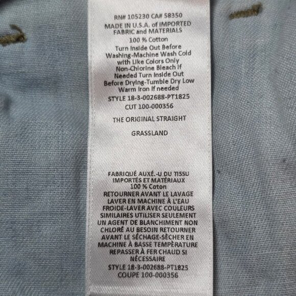 CURRENT/ELLIOTT The Original Grassland Straight Jeans 27 - Picture 8 of 12